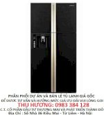 Tủ Lạnh Hitachi W720Fpg1Xgbk-582L,4 Cửa Làm Đá Tự Động,Công Nghệ Inveter