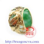 Nhẫn Phượng Hoàng Ngọc Jadeite-Tsvn003295