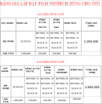 Phim Cách Nhiệt Nhà Kính Và Ô Tô Hàn Quốc Giá Rẻ - Wintech