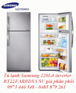 Phân Phối Tủ Lạnh Samsung  220Lít Inverter Rt22Farbdsa/Sv Giá Rẻ