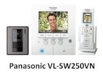 Chuông Cửa Màn Hình Panasonic Vl Sw250Vn, Panasonic Vl-Sv30Vn Chính Hãng