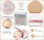 Kem Trang Điểm Cc Cream Face It Aura Color Control Cream The Face Shop