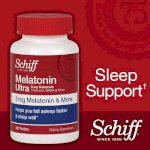 Melatonin Ultra 3Mg Thuốc Chống Mất Ngủ , Stress , Căng Thẳng , Lo Âu , Hồi Hộp , Mất Ngủ Kinh Niên- 100% Thuốc Usa