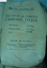 Cung Cấp Số Lượng Lớn Chrome Oxide Green Cr2O3 - Oxit Crom Xanh