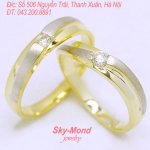 Nhẫn Cưới Hà Nội - Wedding Rings Ha Noi - Sky-Mond 506 Nguyễn Trãi