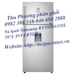 Tủ Lạnh Samsung Rt50H6631Sl, Rt43H5631Sl, Rt38Feakdsl/Sv Inverter Lấy Nước Ngoài