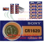 Pin Hình Tròn Nút Cúc Khuy Áo Pin Lithium Alkaline Kiềm Pin 3V Sony Cr1620