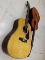Guitar Acoustic Yamaha Fg-151 Giá 2,9Tr - Guitar Classic Yamaha G-100D Giá 2Tr