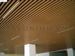 Trần Nhôm Vân Gỗ, Tran Nhom Van Go, Wood Gain Color Aluminium Ceiling