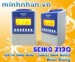 Máy Chấm Công Thẻ Giấy Công Nghệ Mới Seiko Z120, Giá Rẻ Dễ Sử Dụng