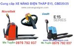 Xe Nâng Điện Thấp E15, Cbd20/25, Xe Nâng Điện Cao Ctq1530 (1.5T - 3M), Giá Tốt