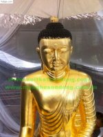 Tượng Phật Dát Vàng - Đồ Gỗ Dát Vàng - Dát Vàng Nội Thất