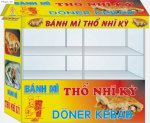 Bán Xe Bánh Mỳ Thổ Nhĩ Kỳ Doner Kebab (99%)