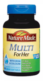 Nature Made Multi  For Her 90Viên- 22 Vitamin Tổng Hợp Cần Cho Phụ Nữ