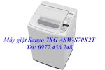 Máy Giặt Sanyo 7Kg Asw-S70X2T Rẻ Và Bền