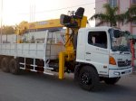 Xe Cẩu Hino Fg 9.4 Tấn Gắn Cẩu Hàn Quốc 7,3 Tấn 6 Khúc Mới 100 Đời 2014 Giá Cạnh