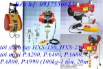 Tời Điện Xách Tay Hxs-150, Hxs-250, Tời Điện Mini Pa200, Pa400, Pa600, Pa990