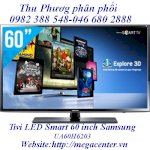 Màn Hình 60 Inch Giải Trí Siêu Khủng:tivi Led Smart 60 Inch Samsung Ua60H6203