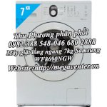 Máy Giặt Lồng Ngang 7Kg Samsung Wf8690Ngw Hàng Chính Hãng Giá 7,700,000Vnđ
