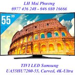Tivi Led Samsung Ua55Hu7200-55, Curved, 4K-Ultra Hd