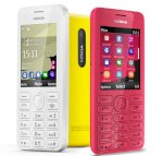 [Tphcm] Bán Nokia Asha 206 Trắng. Full Box. Mới 100%. Tặng Thẻ Nhớ 2Gb.