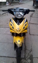 Bán Xe Yamaha Exciter Côn Tự Động Màu Vàng Đen Đẹp Nhất Hà Nội 27,5Tr