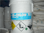 Mua Bán Chlorine Nippon Soda 70%, 45Kg/ Thùng Chlorine Nippon, Calcium Hypochlorite )Ca(Ocl)2 - Chlorine Cá Heo 65%