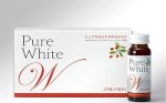 Collagen Pure White Shiseido Dạng Nước Uống Hộp 10 Lọ X 50Ml