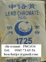 Chì Cromat, Lead Chromate, Pbcro4, Hóa Chất Công Nghiệp