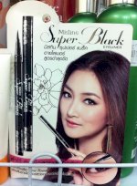 Bút Lông Kẻ Mắt Super Black Của Mistine (Thái Lan)