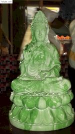 Tượng Phật Bà Quan Âm Giả Đá Cẩm Thạch