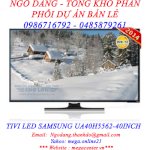 Tivi Led Samsung Ua40H5562-40Inch Giá Bán 10.400.000Vnđ, Giá Rẻ Cạnh Tranh