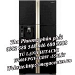 Tủ Lạnh Hitachi R-W660Fpgv3 (Gbk)- 540 Lít Được Người Tiêu Dùng Tin Cậy Chọn Mua