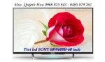 Phân Phối Sony 60W600B: Tivi Led Sony 60W600B - 60 Inch Dòng Smart Tv Giá Rẻ