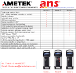 Thiết Bị Đo Nhiệt Độ, Dti-1000 - Reference Digital Temperature Indicator, Ametek