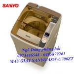 Máy Giặt Sanyo Asw-U700Zt 7Kg,Chính Hãng,Phân Phối  Tại Kho Giá Giảm Cực Sốc