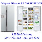 Tủ Lạnh Sbs Hitachi Rs700Gpgv2Gs - 589 Lít - 2 Cửa