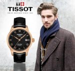 Đồng Hồ Tissot Lelocle Automatic T41.5.423.53 Gold Black - Thụy Sỹ