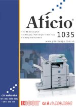 Máy Photocopy Kỹ Thuật Số Ricoh Af-1035, Af-2035 Khuyến Mãi Giảm Giá Cực Tốt