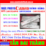 Mực Photocopy Canon Ir2002/2002N/2202N (Toner Npg 59 ) , Mực Chính Hãng Canon