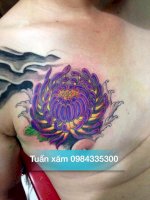 Tattoo Hoa Cúc