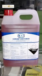 Chất Tẩy Xi Măng Khô, Chất Tẩy Bê Tông Khô Cement Softener