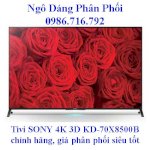 Tivi Sony 4K 3D 70X8500 Model Tv 70 Inch Chính Hãng, Giá Cực Tốt, Rẻ Nhất Hà Nội