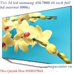 Giá Sốc: Tivi Samsung Ua46H7000 46 Inch, 3D Smart Tv Giảm Giá Rẻ