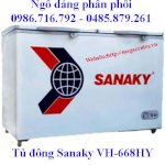 Tủ Đông Sanaky Vh-668Hy Giá Phân Phối Chính Hãng Tại Kho Cực Rẻ