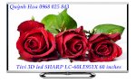 Tv 60&Quot; Sharp Lc-60Le951X: Tivi 3D Sharp 60 Inch 60Le951 Smart Tv, Full Hd, 800Hz