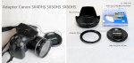 Bộ Phụ Kiện Cho Ống Kính Máy Ảnh Siêu Zoom Canon Nikon Fujifilm Sony Panasonic