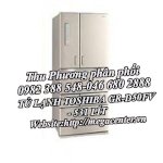 Đại Lý Cấp 1 Phân Phối:tủ Lạnh Toshiba 6 Cánh,  Gr-D50Fv - 531 Lít