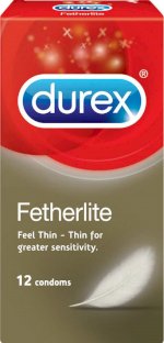 2 Hộp Durex Fetherlite Siêu Mỏng 12S