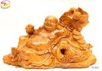Phật Di Lặc Gỗ Nu Kháo (Pl420)